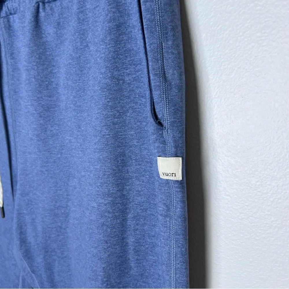 Vuori Performance Joggers Heather Blue Sweatpants Sz M - Picture 3 of 5